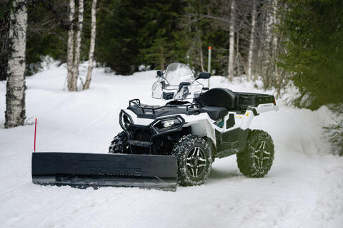 Polaris med snøskjær